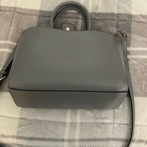 Grey (A New Day) handbag with multiple compartments
